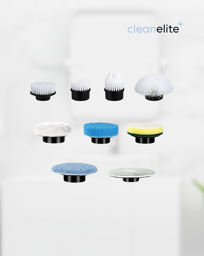 CleanElite™ Replacement 9-Piece Brush Pack
