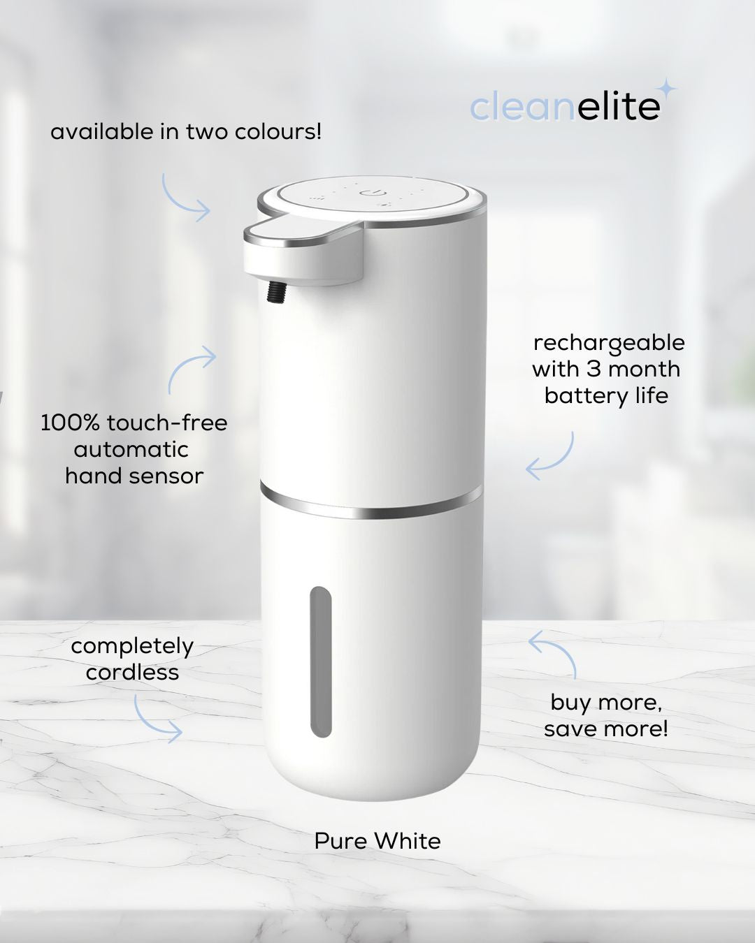 CleanElite™ Automatic Soap Dispenser